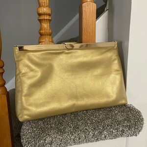 2/$40 Gold Clutch Purse